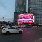 La cartelera de publicidad comercial al aire libre exhibe la instalación fija grande p10 de 960X960M M llevó el ahorro de energía de la pantalla