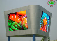 Pantalla LED a todo color al aire libre P16 160 x 160 para las compañías de publicidad, pantalla del anuncio