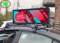 Panel de pantalla de señales LED de automóviles inalámbricos P4 MBI5020 Modulo de publicidad de taxi
