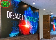 Exhibición viva de la publicidad del color LED interior con el sensor de temperatura, pantalla llevada de la TV