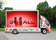 publicidad llevada montada camión a todo color al aire libre de la exhibición de P8 SMD, remolque digital móvil llevado de la muestra de publicidad