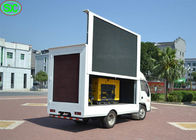 La exhibición llevada camión móvil impermeable, anuncio de Hd llevó la cartelera móvil