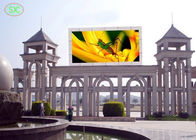 Exhibición llevada a todo color al aire libre impermeable IP65/pantallas de visualización llevadas al aire libre grandes llevadas milímetro azulverdes rojas de la exhibición P8