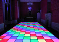 El sonido SMD3538 que DJ activo llevó la sala de baile del disco, haz blanco caliente llevó los paneles de piso del disco