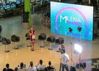 la pared video del pixel interior de la pantalla llevada P3.91 p4.81 500*500m m llevó a la show televisivo de alquiler del acontecimiento de la exhibición