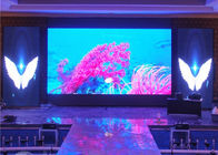 Alta pantalla llevada del fondo de etapa de la definición SMD2121, cartelera video interior de las exhibiciones de pared del LED