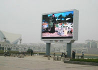 Carteleras de publicidad comercial video a todo color de la pared del brillo LED de P10 320*160m m altas