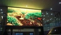 Carteleras de publicidad comercial video a todo color de la pared del brillo LED de P10 320*160m m altas
