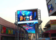 Cartelera llevada que hace publicidad de la pantalla de visualización video de alta calidad al aire libre de pared P8