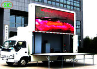 La pantalla LED móvil al aire libre a todo color del camión p4.81 llevó el remolque digital móvil de la muestra de publicidad