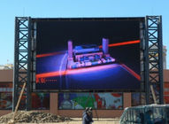 La publicidad montada en la pared de la ejecución Dip12 llevó prenda impermeable de la etapa de la exhibición gran