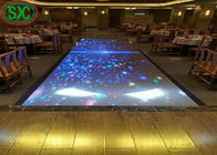 Carga 3 del alto peso en 1 SMD LED Dance Floor P6.25 al aire libre para el concierto, sala de baile llevada portátil a todo color