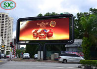 Pantalla LED de alquiler de la cartelera, publicidad al aire libre de la cartelera de Digitaces para la alameda comercial