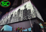 P10 exhibición a todo color al aire libre de la publicidad de la esquina LED con Novastar