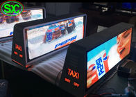 P5 impermeabilizan la exhibición llevada tejado móvil llevada Ip65 del taxi del coche del control de la muestra 4G 3G