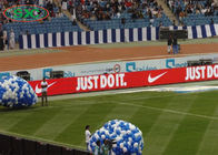 Deportes al aire libre del perímetro del estadio de la pantalla LED SMD 3535 de P10 RGB que hacen publicidad de la pantalla