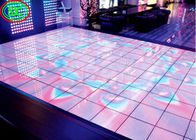 Reproducción de vídeo electrónica de la alta inducción a todo color de la definición LED Dance Floor P6.25