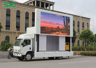 Camión llevado móvil impermeable de Hd que hace publicidad del brillo a todo color 500cd/m2