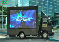 Camión llevado móvil impermeable de Hd que hace publicidad del brillo a todo color 500cd/m2