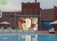 Tablilla de anuncios llevada anuncio publicitario de alquiler al aire libre de HD P3, el panel de reproducción de vídeo llevado 192*192m m