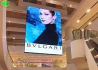 Exhibición viva de la publicidad del color LED interior con el sensor de temperatura, pantalla llevada de la TV