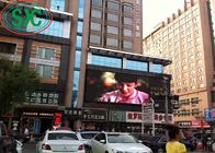 Tablilla de anuncios al aire libre de alta resolución de la publicidad de P6 LED con los gabinetes de acero