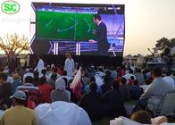 Mantenimiento al aire libre de la caja fuerte de la uniformidad del alto color de los tableros de publicidad del estadio de Qatar P6 LED