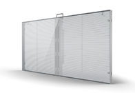 Tamaño de gabinete transparente comercial de la pantalla 1000mmx1000m m de 1R1G1B TV LED