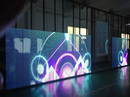Pantalla de visualización transparente comercial, exhibición transparente 1R1G1B del LED