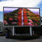 Publicidad de pantalla del alto brillo P8 LED Digital, prenda impermeable grande de la reproducción de vídeo al aire libre