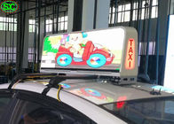 P6 exhibición de alta resolución RGB 3 de la muestra del coche LED en 1 configuración del pixel