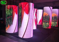 Pantalla a todo color de la cortina de la ronda LED, pantalla de la cortina de la etapa del LED para los acontecimientos vivos
