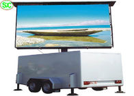 Alta resolución móvil de la pantalla LED SMD P5 del camión del regulador de la publicidad 3G