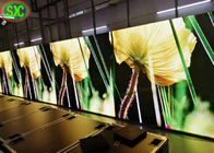 Tamaño de gabinete a todo color al aire libre de alquiler de pared de la pantalla LED de P4.81mm 500x1000m m 500x500m m