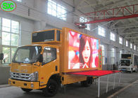 El camión móvil al aire libre de la publicidad montó brillo 60Hz de la pantalla P5 del LED el alto