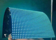 La pantalla P4.81 para los acontecimientos vivos, Dance Floor de la cortina de la etapa del LED llevó la cortina del fondo de etapa