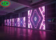Exhibición de pared a todo color de cortina de P2.5 SMD LED, alta resolución de la pantalla de la cortina de la etapa del LED