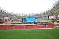 El perímetro del estadio de fútbol llevó el módulo de la pantalla de visualización P5 P6 P8 P10 LED que hacía publicidad de la exhibición en pantalla grande llevada al aire libre