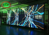 Exhibición transparente a todo color de la cortina de la energía verde P3.91-7.8125 LED