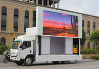 El camión publicitario móvil al aire libre Van Trailer P6 P8 P10 llevó la pantalla de visualización
