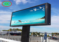 Exhibición a todo color llevada P8 al aire libre de la suspensión de Smd de la pared video de la pantalla del alto brillo