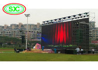 La pantalla al aire libre de los altos herzios P 4,81 LED de la frecuencia de actualización 3840 se coloque en el parque para los acontecimientos