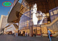 Pantalla llevada transparente al aire libre ligera de la pantalla LED SMD de la cortina P15.625-31.25