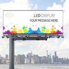 Carteleras P8, muestra de SMD2727 RGB LED de publicidad a todo color al aire libre del capítulo de acero