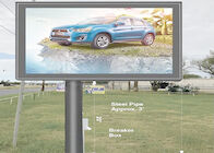 Pantalla de visualización llevada publicidad video, cartelera video de la publicidad al aire libre grande del LED