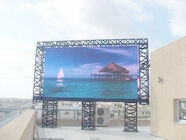 La buena publicidad al aire libre de la disipación de calor del alto brillo llevó el panel de la pantalla llevada de la exhibición P10