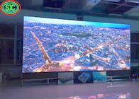 Gabinetes planos video de la ventana 500*500m m del fondo de pantallas de la pared de la etapa P3.91 P4.81 de la exhibición de HD LED