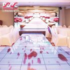 Pantalla renal al aire libre interior del banquete de boda LED Dance Floor del club nocturno P4.81 de la prenda impermeable de DC5V