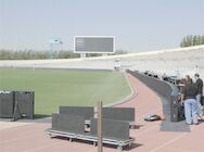 Gabinete periférico de la exhibición 960x960m m del campo de fútbol   Prenda impermeable de alquiler llevada IP65 SMD 1R1G1B de la pantalla de vídeo