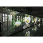 Centro comercial que hace publicidad de la pantalla LED transparente P3.91 -7,82 para el uso llevado Digitaces de cristal de la exhibición de la pantalla de la pared en Wndow